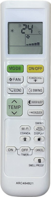 miracles in hand MIH214B21 AC Remote Control Compatible with Model NO: ARC484b21 DAIKIN Remote Controller(White)