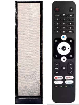 Kritex Protective Cover for HAIER AC Remote Control t Remote Controller(Black)