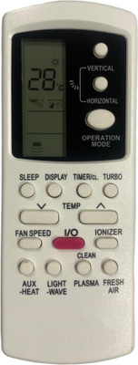 Naviscinest Compatible/Replacement for AC Remote Control Voltas Remote Controller(White)