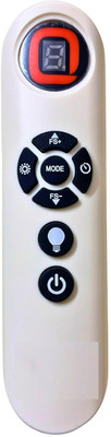 TIZOQ Please Match The Image with Your Old Remote Before Placing The Order Remote Control Compatible with Aero Slim Fans Orient Aero Remote Controller(White)