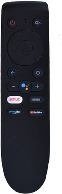 RESORB LED 630 Voice Remote Compatible for Oneplus Remote for OnePlus TV U Series 65 U1S Remote Controller(Black)