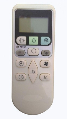 NixGlobal 155 AC Remote Compatible for HITACHI AC Remote Controller(White)
