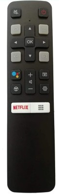 RISHI ENTERPRISES THIS REMOTE IS COMPATIBLE FOR SMART LED TV REMOTE WITH VOICE COMMAND (L0P-JJ99) TCL Remote Controller(Black)