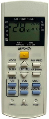 LUNAGARIYA AC Remote No.29F, Compatible with  AC Remote Control SANYO Remote Controller(White)