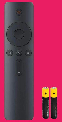 Fgkitoflex Mi 4A LCD LED Smart TV Remote Control Compatible for 4A Mi Tv Remote M-i Remote Controller(Black)