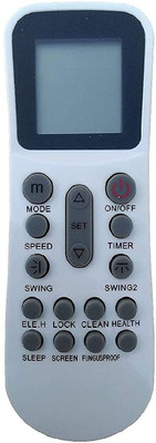 BhalTech VE- 125 AC Remote Controller Compatible for Bluestar/Lloyd AC Remote Controller(White)
