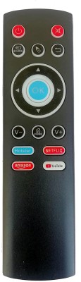 MASE Replacement Remote For CH_MOUSE CHINA, And Many More Chines Asseble TV Remote Controller(Black)