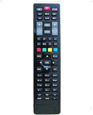Paril 106 Dish tv set top Box HD remote  Remote with Recording Remote Dish Tv HD Remote Controller(Black)
