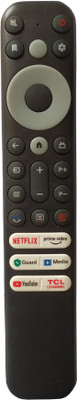 LipiWorld LED Smart TV Remote Control (Old Remote Exactly Same Remote Will Only Work) Compatible For (Without Voice) TCL Tv Remote Controller(Black)