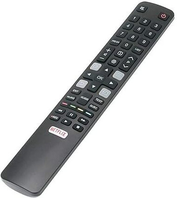 AACL Television Remote Control for TCL Smart LED LCD HD TV with Netflix Function, Television Remote Control for TCL Smart LED LCD HD TV with Netflix Function, (Old Remote Must be Exactly Same)- Remote Controller(Black)
