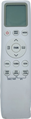 NixGlobal 241-A AC Remote Compatible with TCL AC Remote Controller(White)
