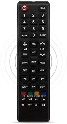 Kritex Compatible for FORMRNTY LED Smart TV Remote Remote Controller(Black)