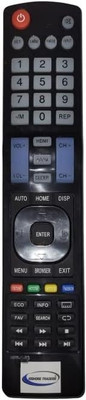 Kishore Traders Compatible Remote Control For Elista Smart Led Tv Elista Smart Led Tv, Makson Smart Led Tv Remote Controller(Black)