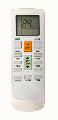 Ehop Compatible remote control for Smart inverter AC Godrej Remote Controller(White)