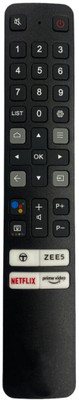 mumax mumax tv remote emote with Netflix Function (No Voice), Compatible/Replacement for  Smart TV TCL Remote Controller(Black)