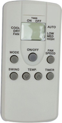 NixGlobal 167 AC Remote Compatible for CARRIER AC Remote Controller(White)