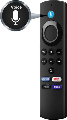 7SEVEN Compatible with Amazon Fire Tv Stick Remote Original Model L5b83G S3L46N Only 3rd Generation TV Stick 4K Device with Voice Bluetooth MI Remote Controller(Black)