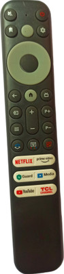 Ehop RC902V Compatible Remote control for Smart TV Without Voice Function TCL Remote Controller(Black)