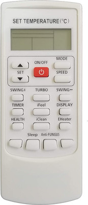 LipiWorld 218 AC Remote Control Bluestar AC Remote Controller(White)