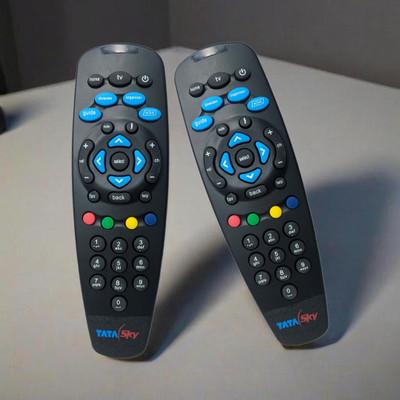 Narayan enterprises  Remote combo of 2 Tata Sky Remote Controller(Black)