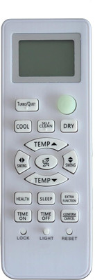 V4 Gadgets Compatible Replacement Remote Control for Air Conditioner, (Model No-YY 131) Haier Remote Controller(White)