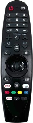 X88 Pro LG Non Voice Remote Remote Compatible for  MAGIC SMART TV LED LCD (WITHOUT VOICE WITHOUT MOUSE) LG Remote Controller(Black)