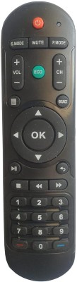 BhalTech AKAI LED LCD Smart TV Remote Control Compatible for AKAI TV LED Remote Remote Controller(Black)