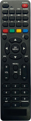 Xpecial FLET-RON FREE DISH with WiFi DTH Remote Compatible for FLETRON WITH FREE DISH DTH Remote Controller(Black)