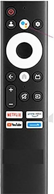 Kritex Compatible with AIWA LED TV Remote, Voice Remote Controller(Black)