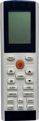 NixGlobal 193A Remote Compatible for VOLTAS / ONIDA BLUESTAR AC Remote Controller(White)
