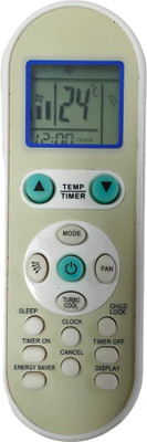 Ehop AC-246 Compatible Remote for  ac remote control Intex Remote Controller(White)