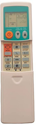 LUNAGARIYA AC Remote No.56, Compatible with  Remote Control AZURE Remote Controller(White)