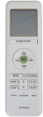 Ethex ® Re-203 Ac Remote compatible for Ogeneral Ac (Match all functions with your Remote before placing order) ( check all images) Remote Controller(White)
