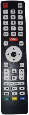 PMRK BEST IN BEST SUITABLE FOR (YOUTUBE) SMART TV OSCAR Remote Controller(Black)