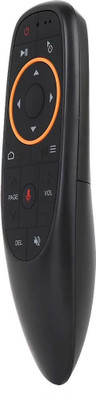 X88 Pro Wireless Bluetooth Remote G10Voice Air Mouse Remote,2.4Ghz Android TV Control&Infrared Learning Microphone With IR Learning Fly Air Remote Mouse for Android TV Box Black Remote Controller(Black)