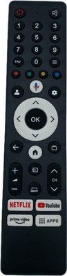 NixGlobal 0NID-A NYPA without Voice Control Remote Compatible with ONIDA 8K 4K SMART LED LCD TV Remote Controller(Black)