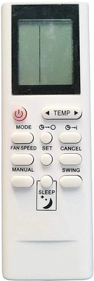 Sugnesh Air Conditioner Remote Compatible For Onida ac ONIDA Remote Controller(White)