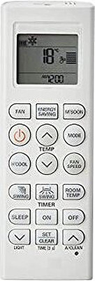 V4 Gadgets Compatible for  LG Window and Split AC Remote Controller(White)