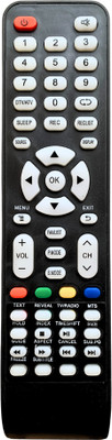 MechFox Television Remote Control Compatible for LED/LCD TV Model No.LED49 | RM-78M | DAPIC Remote Controller(Black)