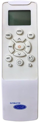 V4 Gadgets Compatible Replacement Remote Control for  Air Conditioner (Model No-234) Carrier Remote Controller(White)