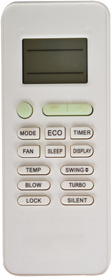 RESORB RE 221 Godrej Compatible remote for Godrej WIFI split / window Air Conditioner Remote Controller(White)