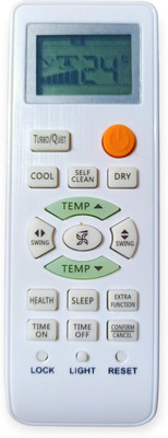Ehop Compatible Remote Control for AC AC-131C Haier Remote Controller(White)