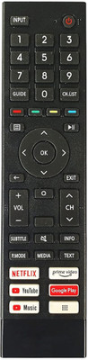MASE Without Voice Replacement HISENSE-12 HIsense Remote Controller(Black)