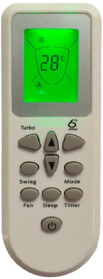 mumax Compatible/Replacement for Whirlpoool AC Remote Control (58) Whirlpool Remote Controller(Multicolor)