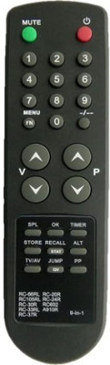 Tke  Crt Tv Universal Remote (2004) BPL Remote Controller(Black)