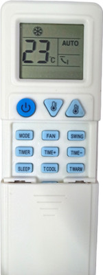 Ehop Universal  remote control works with almost all unbranded , Chinese S AC Remote Controller(White)
