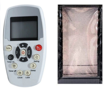 Ethex C-10 Re-110A Remote With cover (Remote+Cover) Ac Remote compatible for Whirlpool Ac Remote Controller(White)