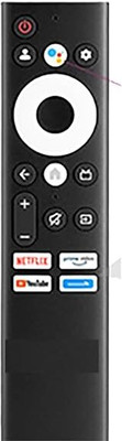 LUNAGARIYA  LED TV REMOTE WITH VOICE THOMSON Remote Controller(Black)