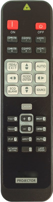 LipiWorld Projector Remote Control Compatible For  BENQ Projector Remote Controller(Black)