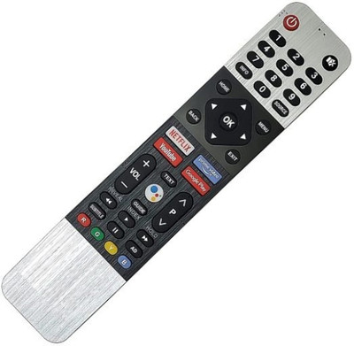 Xpecial MOTO-ROLA 4K with Voice Control Function Remote Compatible with MOTOROLA / SKYWORTH / THOMSON 4K ANDROID SMART LED LCD TV Remote Controller(Black)
